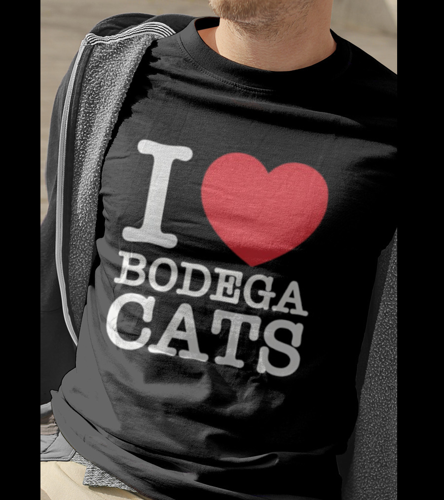 I Love Bodega Cats T-Shirt