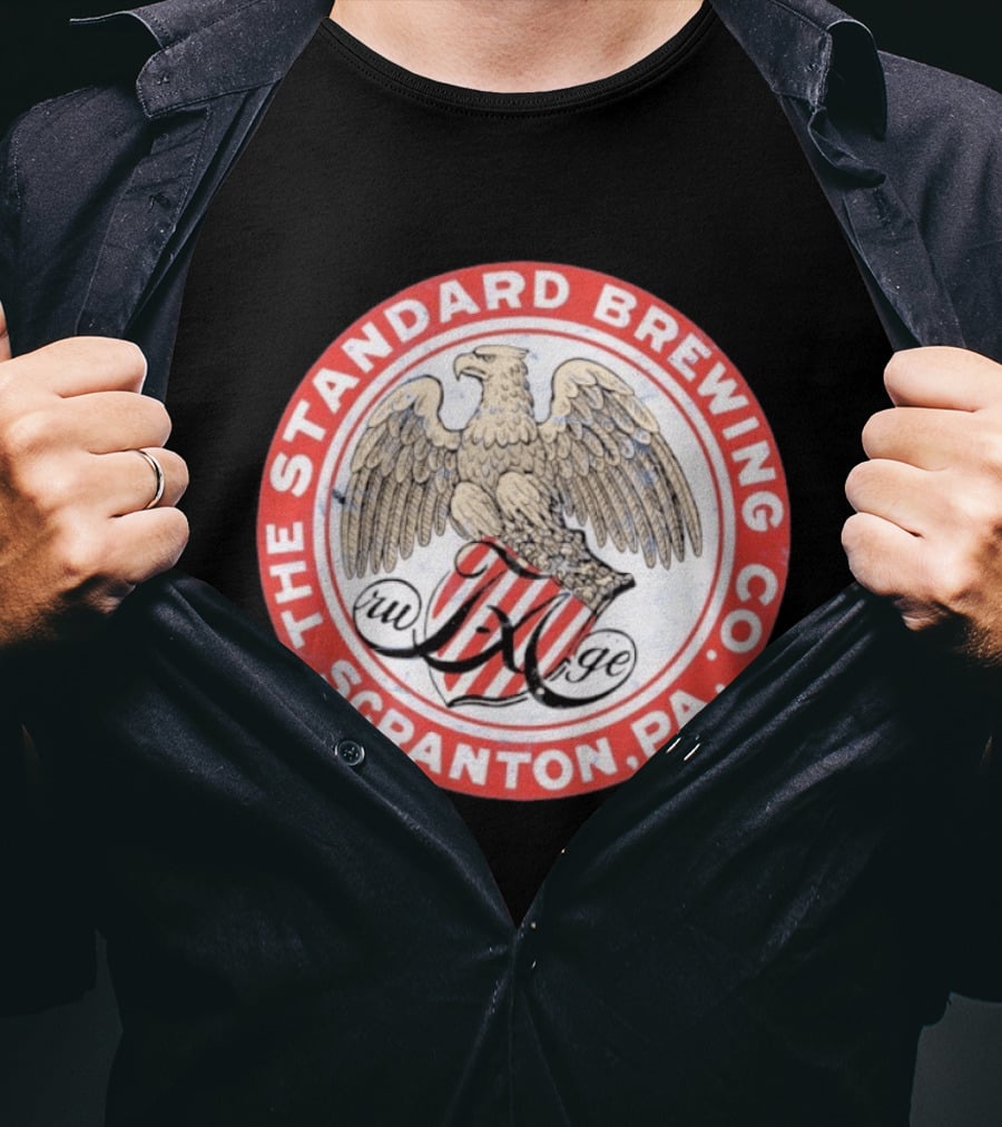 The Standard Brewing Co. Scranton PA Eagle T-Shirt