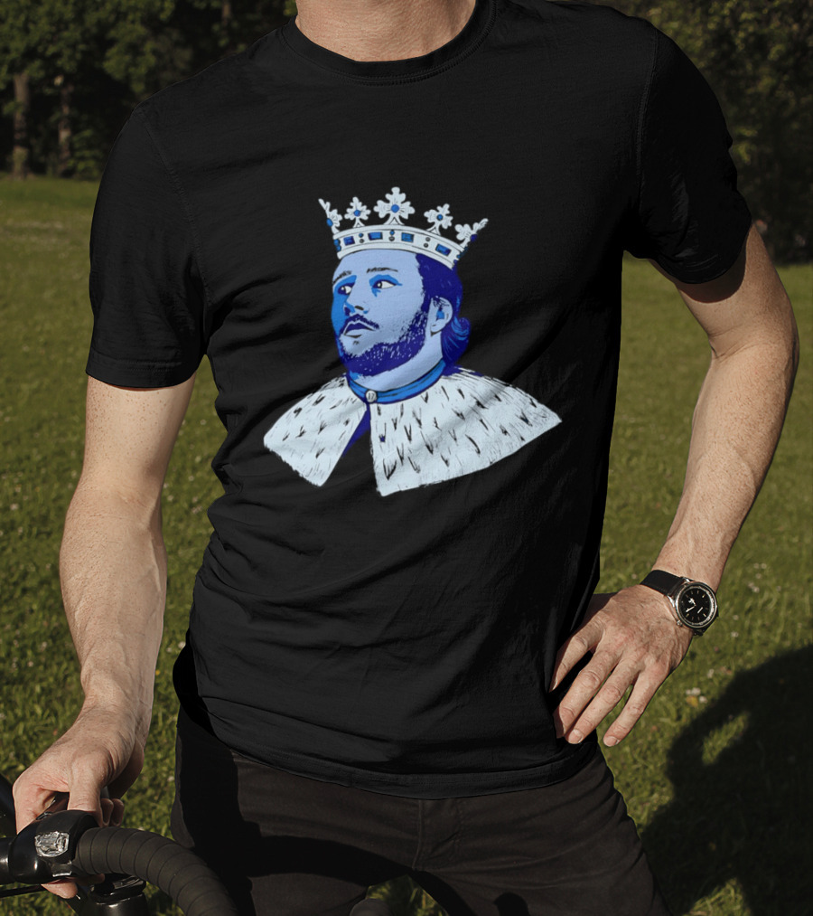 King Joshua MVP Josh Allen Regal Crown T-Shirt
