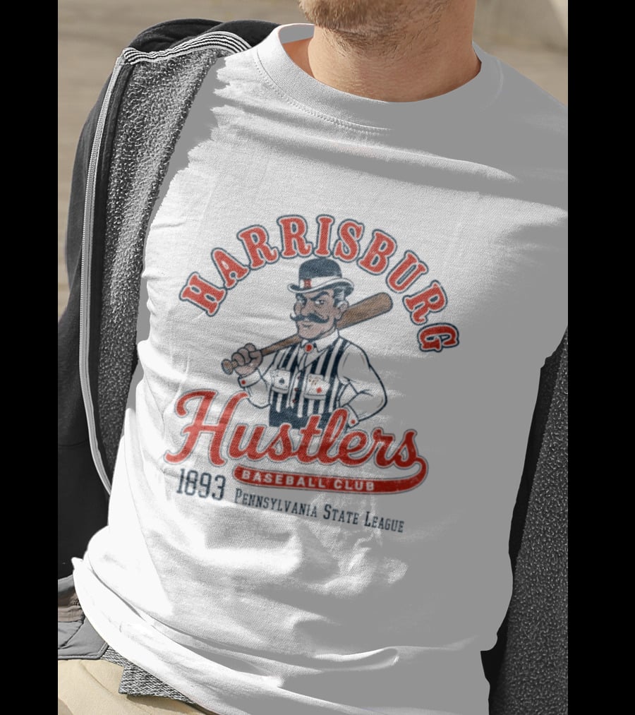 Harrisburg Hustlers Baseball 1893 Pennsylvania State League T-Shirt