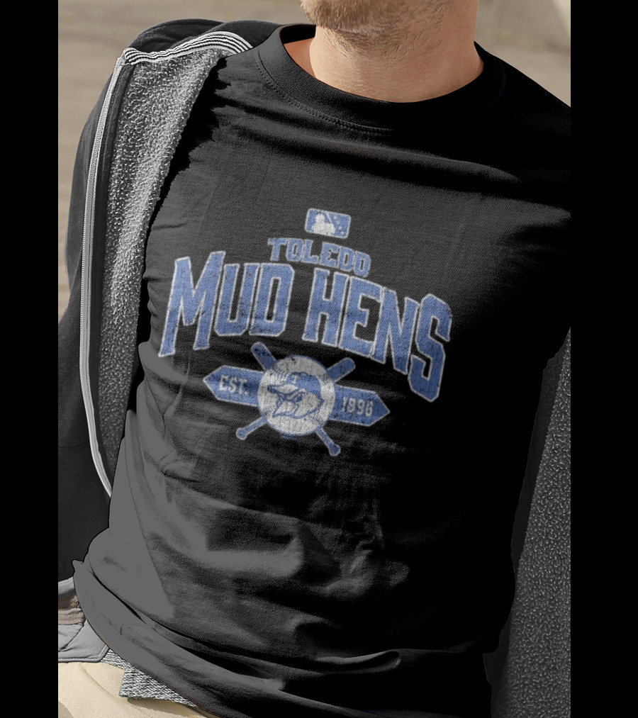 Toledo Mud Hens Est 1896 Baseball Emblem MLB T-Shirt