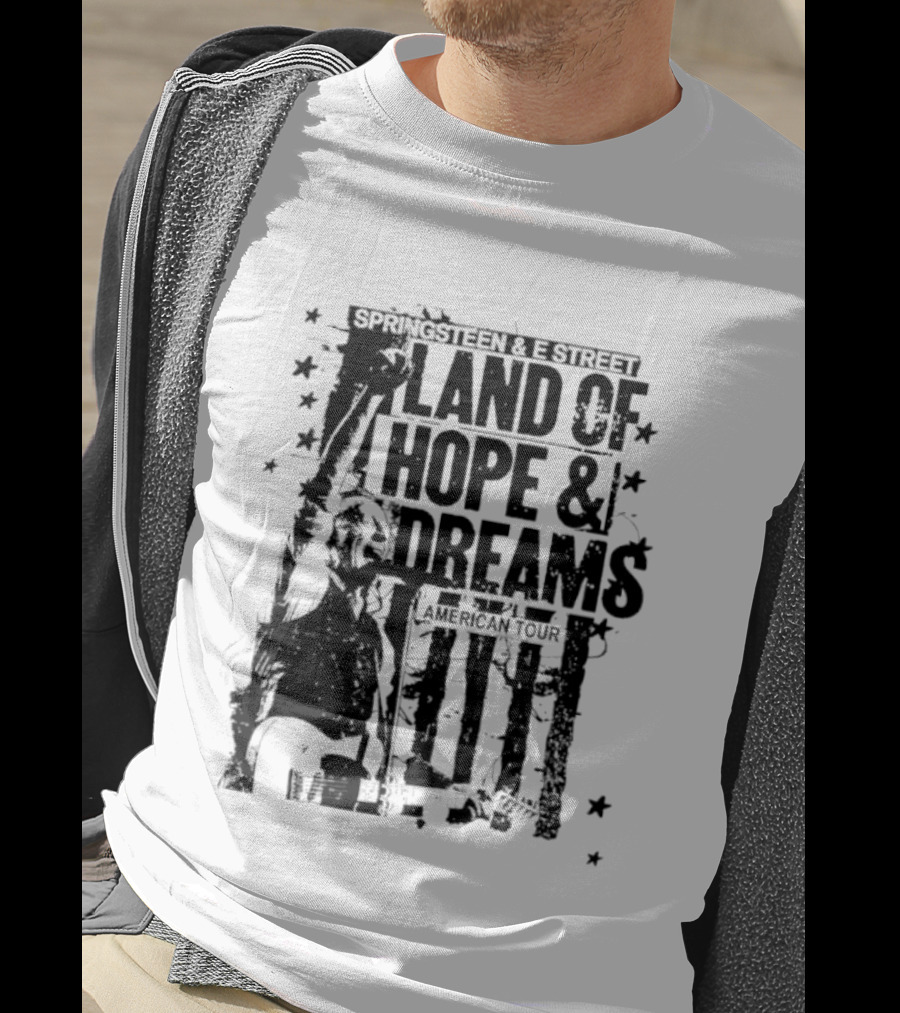 Springsteen E Street Land Of Hope And Dreams American Tour 2026 T-Shirt