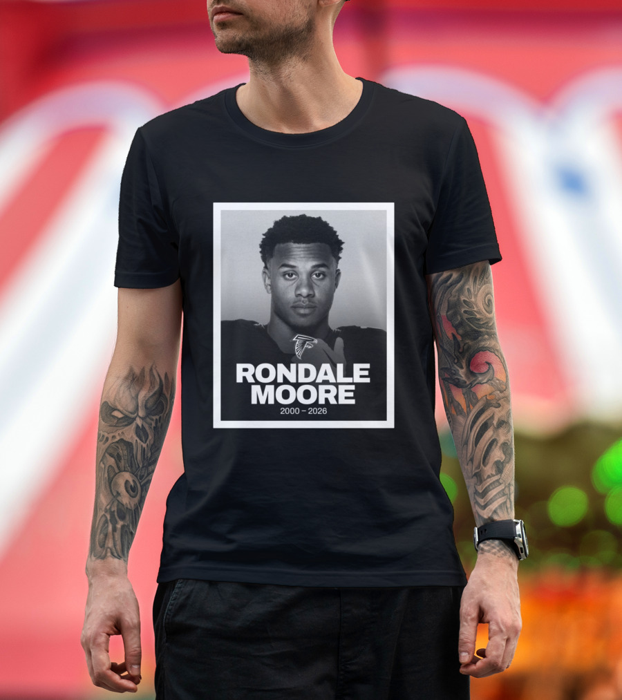 Rondale Moore Tribute 2000 2026 Atlanta Falcons T-Shirt
