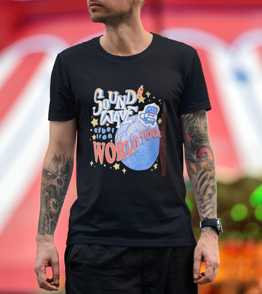 Sound Wave Cyber Airon World Tour T-Shirt
