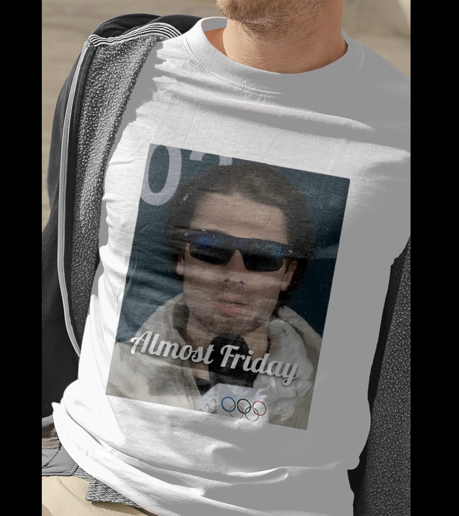 Quinn Hughes Almost Friday Olympics Sunglasses Interview T-Shirt