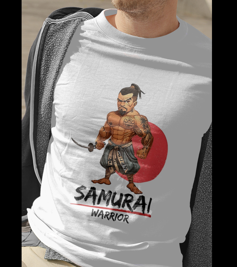 Samurai Warrior Strong Japanese T-Shirt