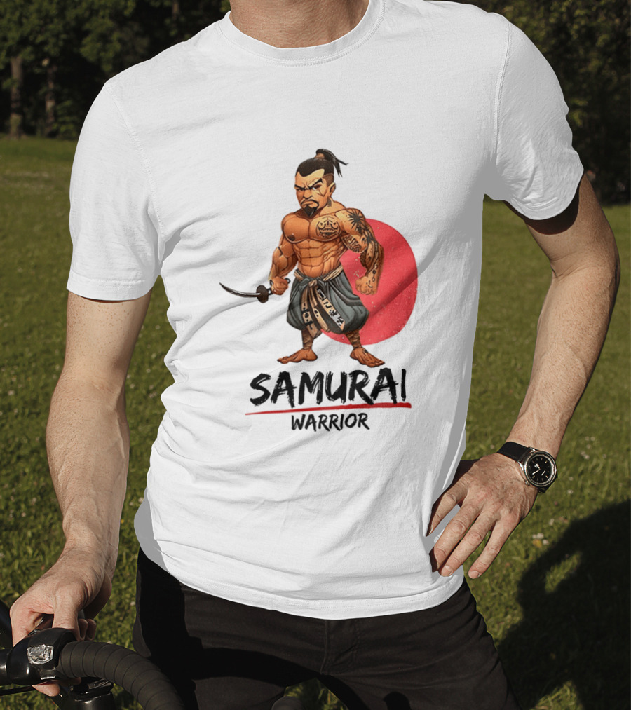 Samurai Warrior Strong Japanese T-Shirt