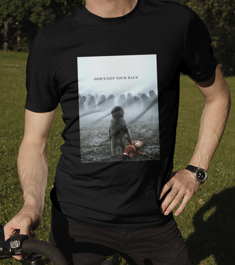 God's Got Your Back Monkey At Dawn T-Shirt