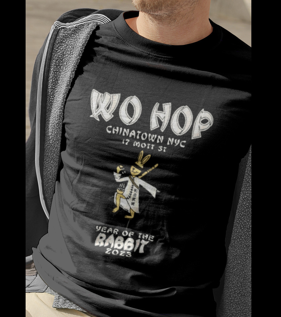 Wo Hop Chinatown NYC 17 Mott St Year Of The Rabbit 2023 T-Shirt