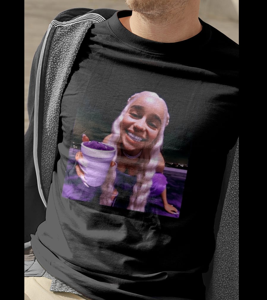 Nicolas Vans Emilia Clarke Daenerys Targaryen Grills And Purple Drink T-Shirt