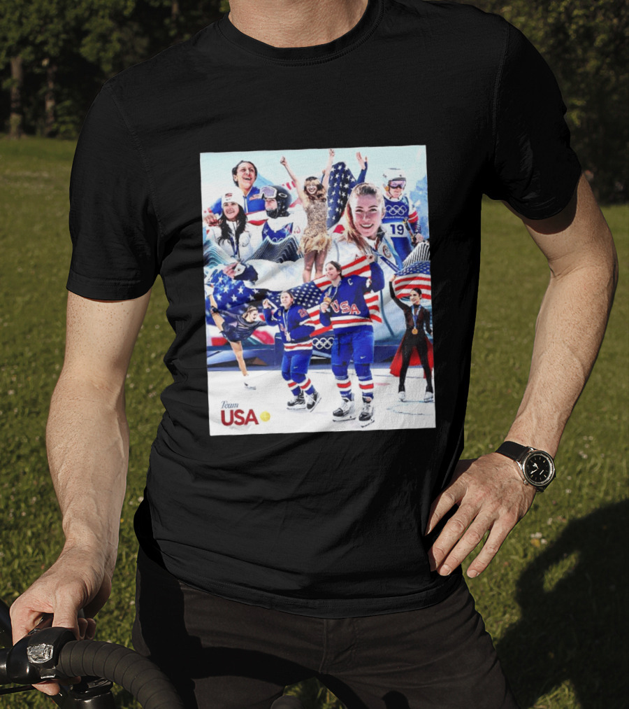 Team USA Dominated Winter Olympics Triumph T-Shirt
