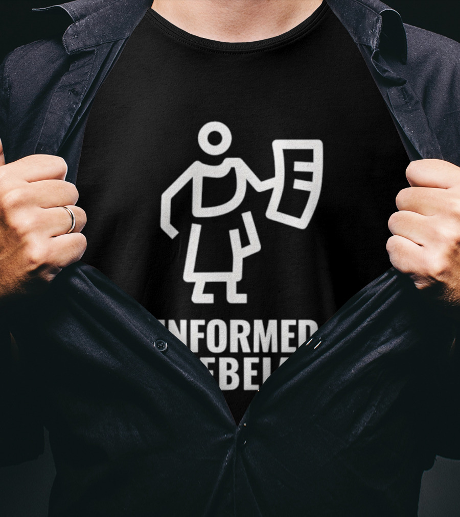 Informed Plebeian People Not Politicians T-Shirt