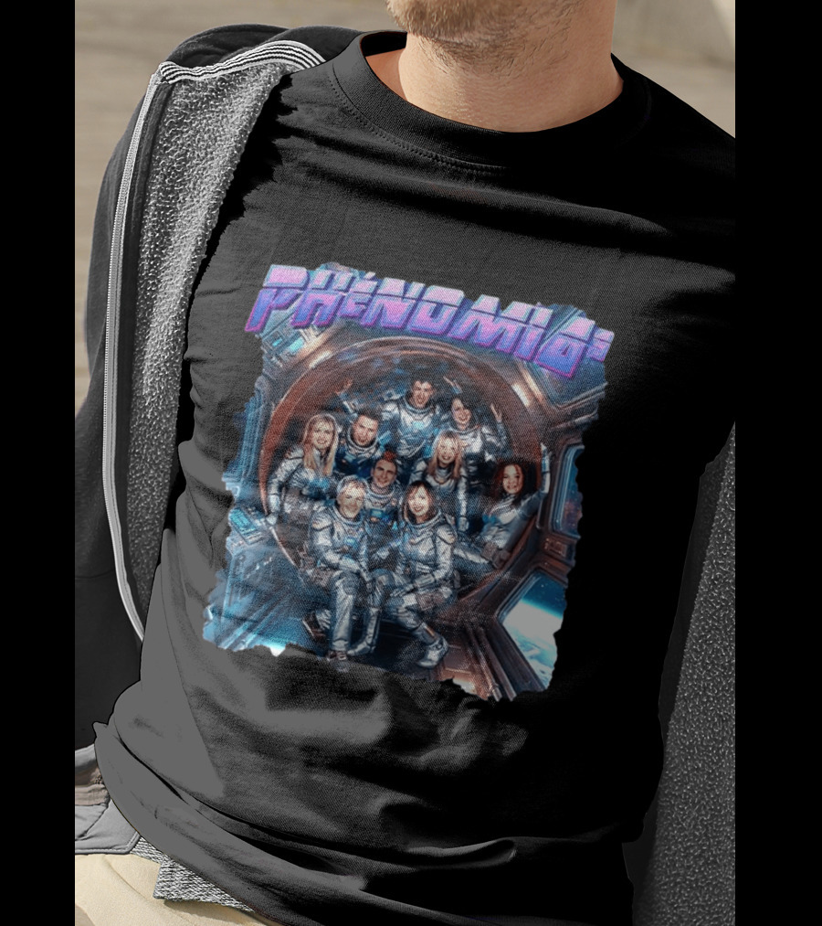 Phénomia9 Y2K Remix TV Series Space Crew T-Shirt
