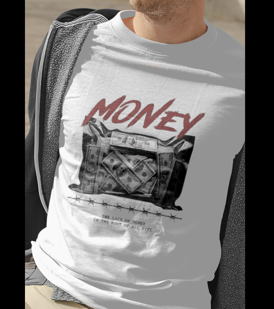 Money The Lack Of Money Is The Root Of All Evil Boombox T-Shirt