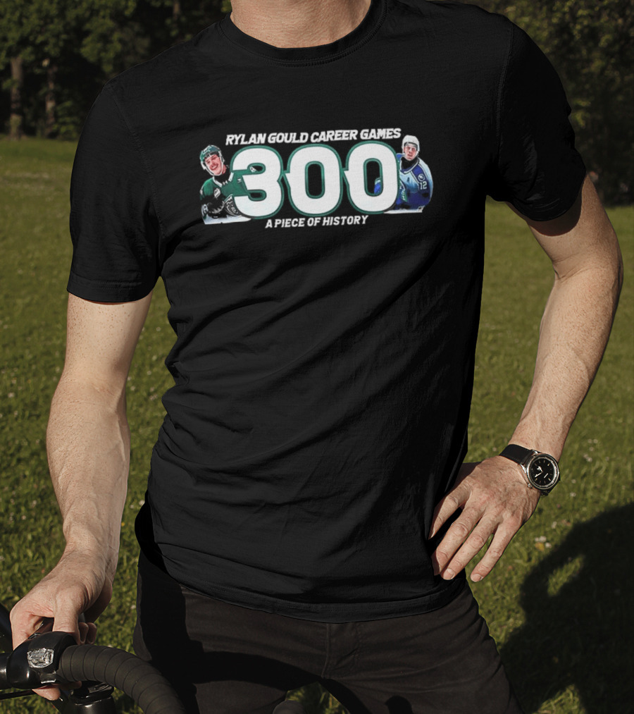 Ryan Gould Career Games 300 A Piece Of History T-Shirt