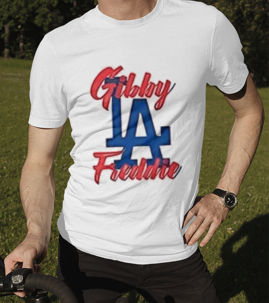 Gibby Freddie LA Dodgers T-Shirt
