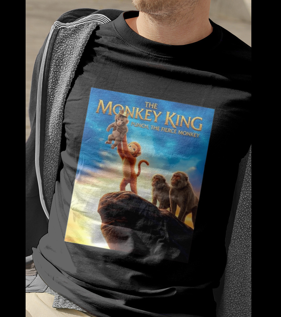 The Monkey King Punch The Fierce Monkey Epic Adventure T-Shirt
