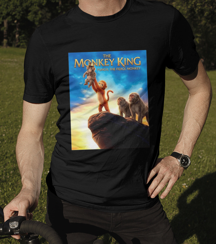 The Monkey King Punch The Fierce Monkey Epic Adventure T-Shirt