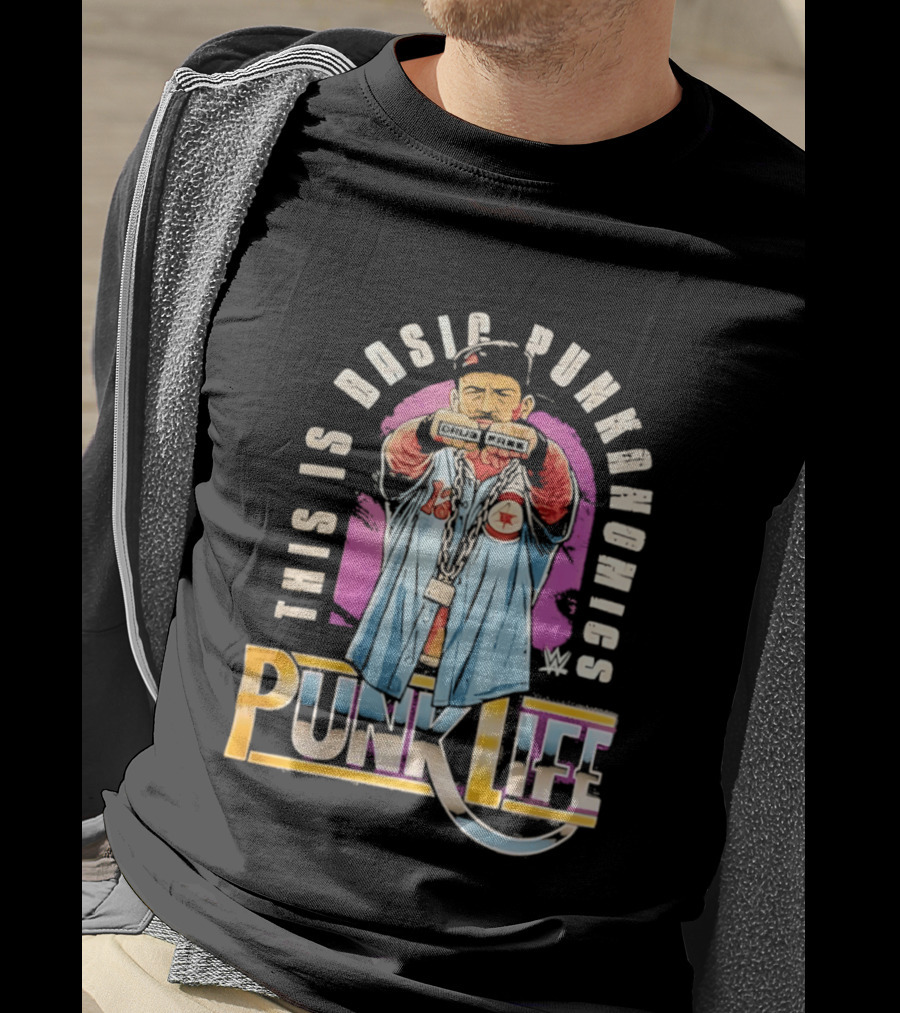 This Is Basic Punkanomics Punk Life CM Punk Wrestling T-Shirt