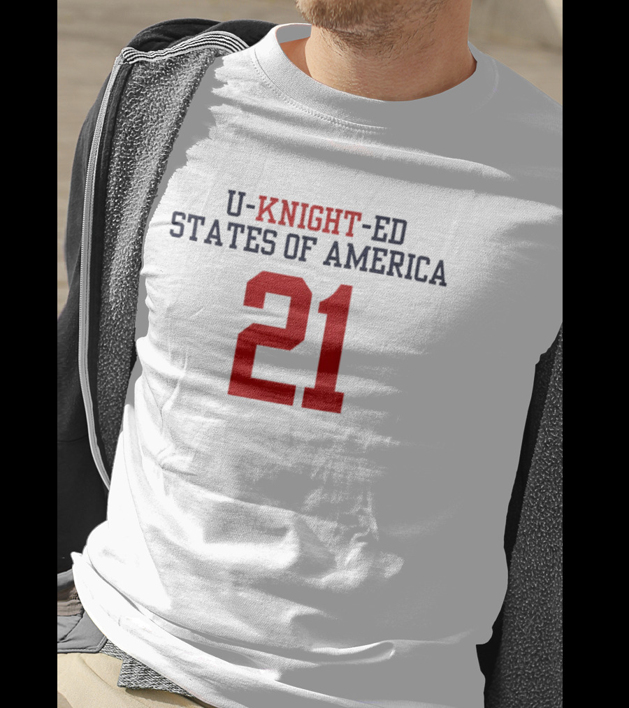 U Knight Ed States Of America 21 T-Shirt