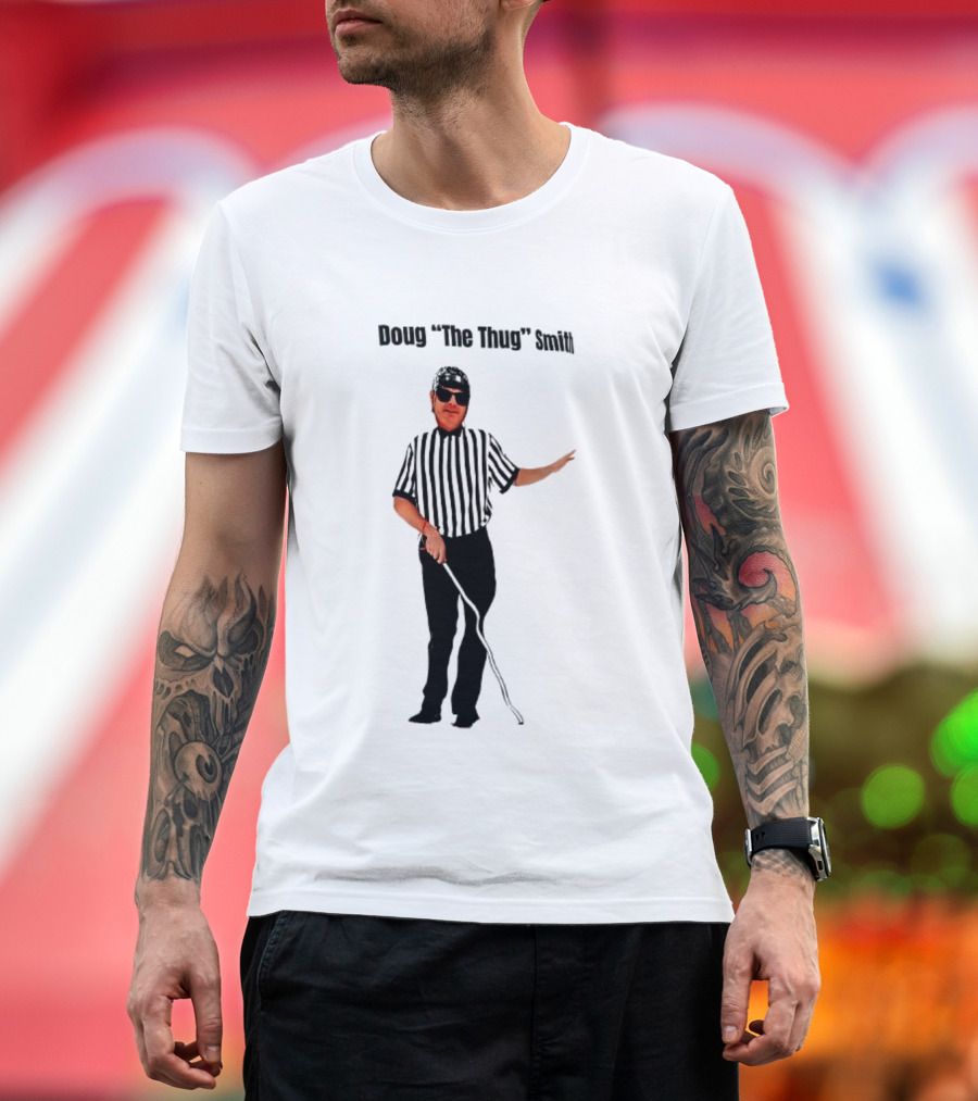 BOSS "The Thug" Smith Referee Costume T-Shirt