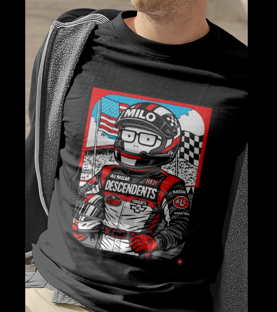 Milo Descendents Live At The Fillmore Charlotte NASCAR Feb 21 2026 Exclusive T-Shirt