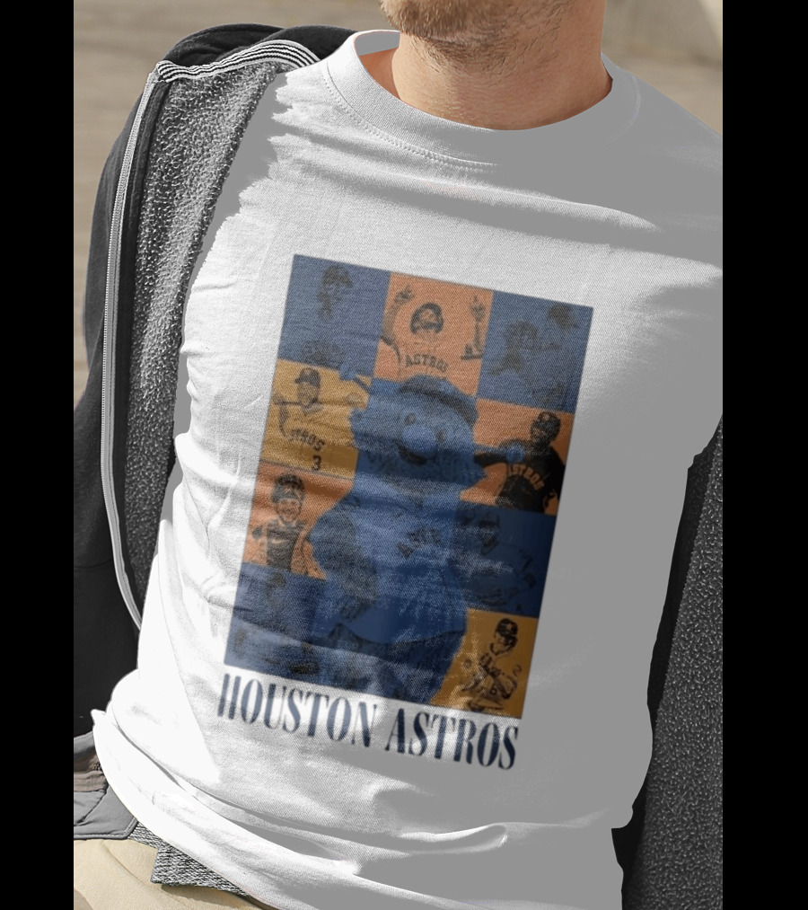 Houston Astros Mascot And Players T-Shirt