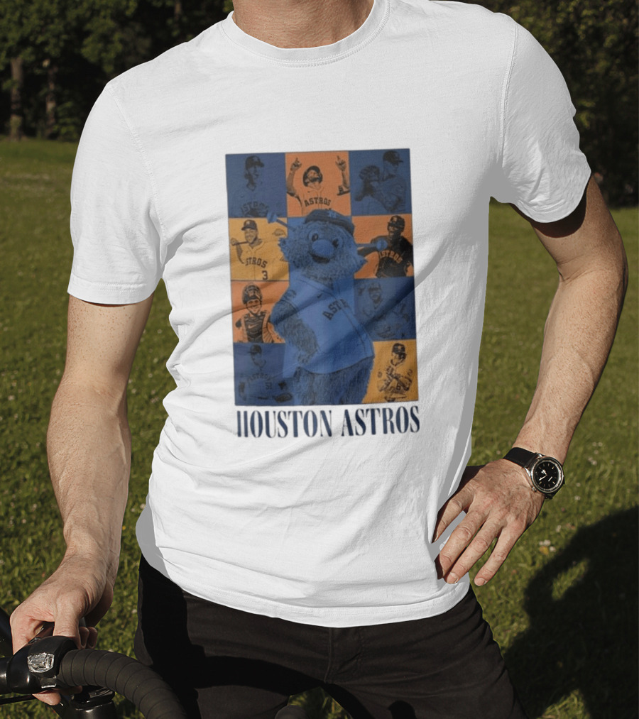 Houston Astros Mascot And Players T-Shirt