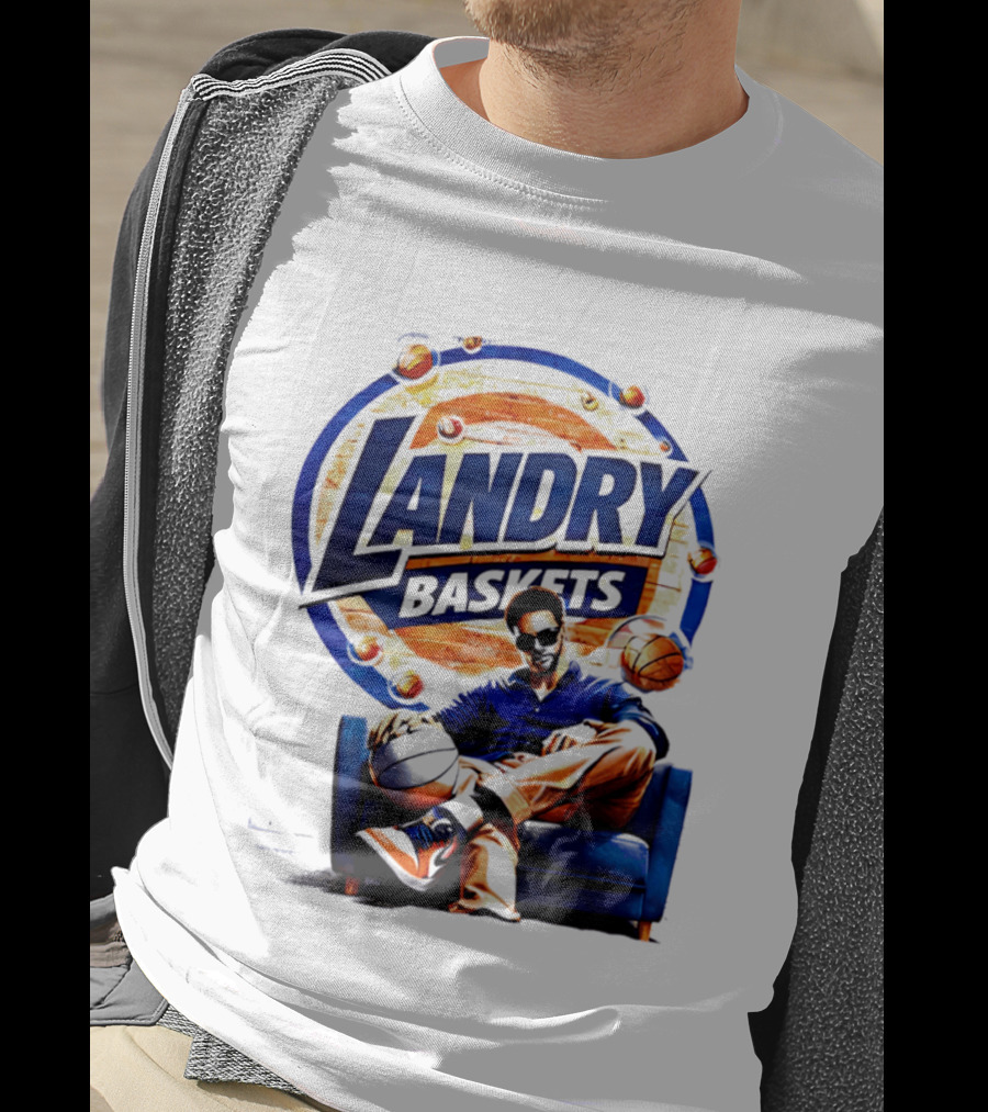 Landry Baskets Basketball Surreal Pop T-Shirt