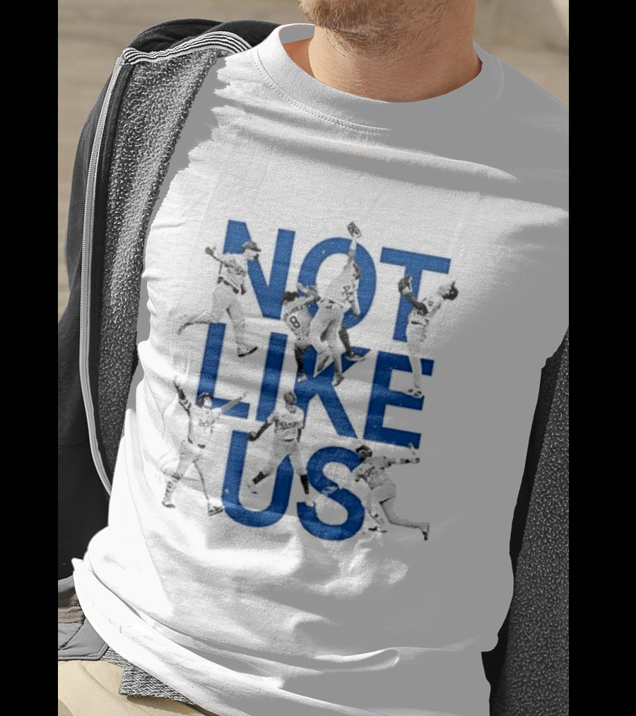 Los Angeles Dodgers Baseball Player Not Like Us Dynamic Play T-Shirt