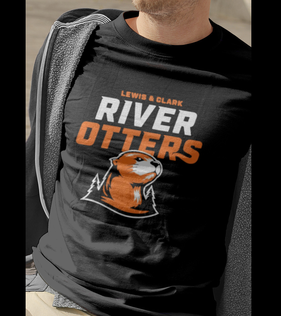 Lewis & Clark River Otters Team T-Shirt