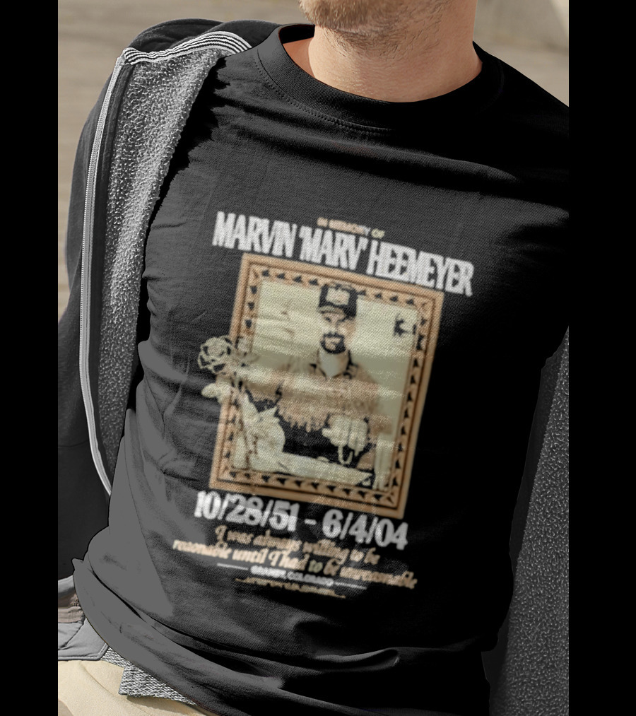 In Memory Of Marvin Heemeyer 10/28/51 6/4/04 T-Shirt