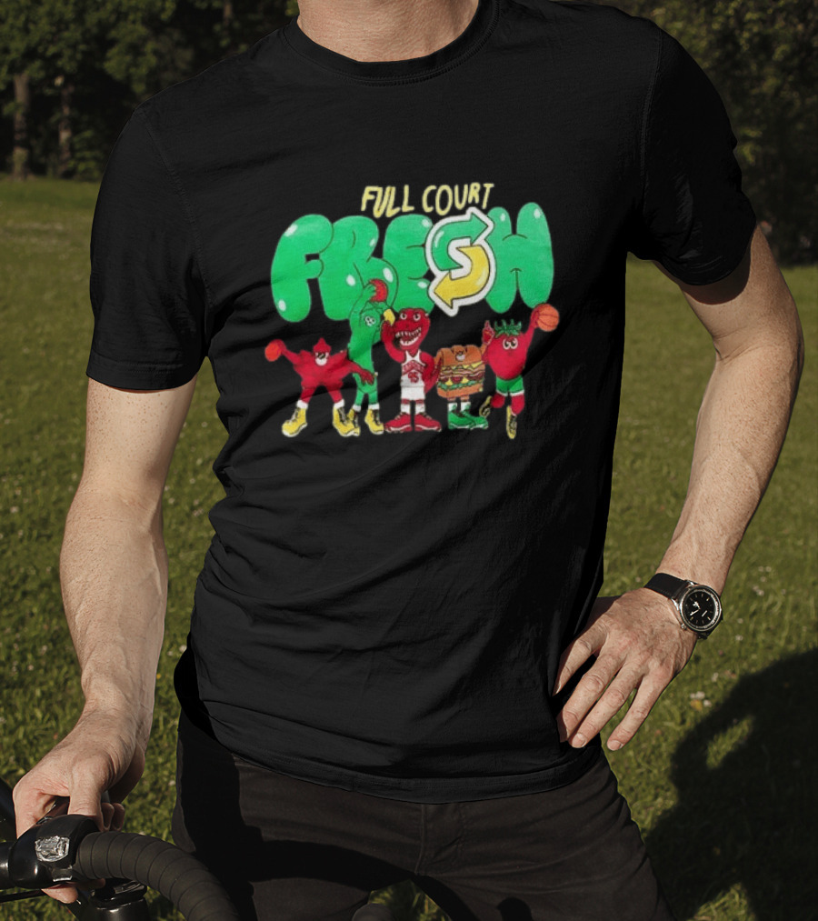 Toronto Raptors Full Court Fresh Characters 2026 T-Shirt