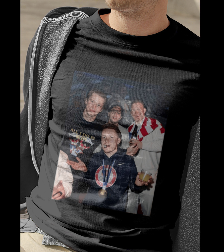 All I Do Is Win USA Men's Olympic Team Celebration T-Shirt
