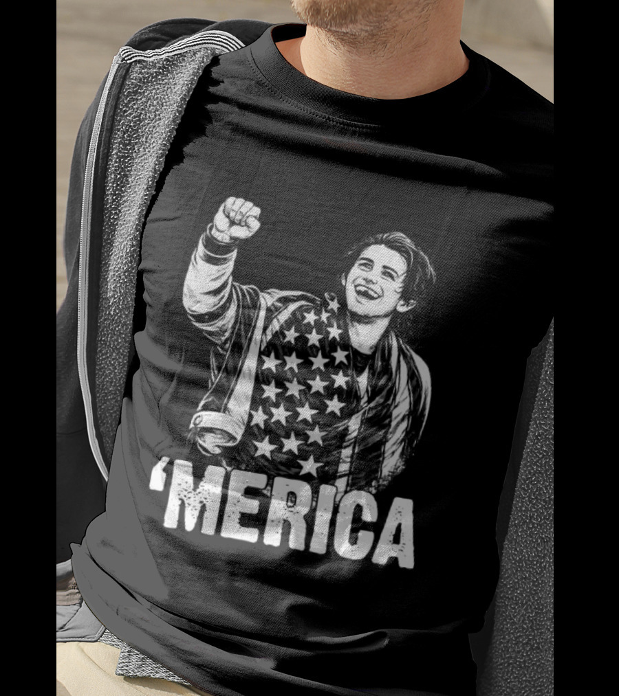 Jack Hughes Merica 2026 Olympic Gold Medal Team USA Hockey T-Shirt