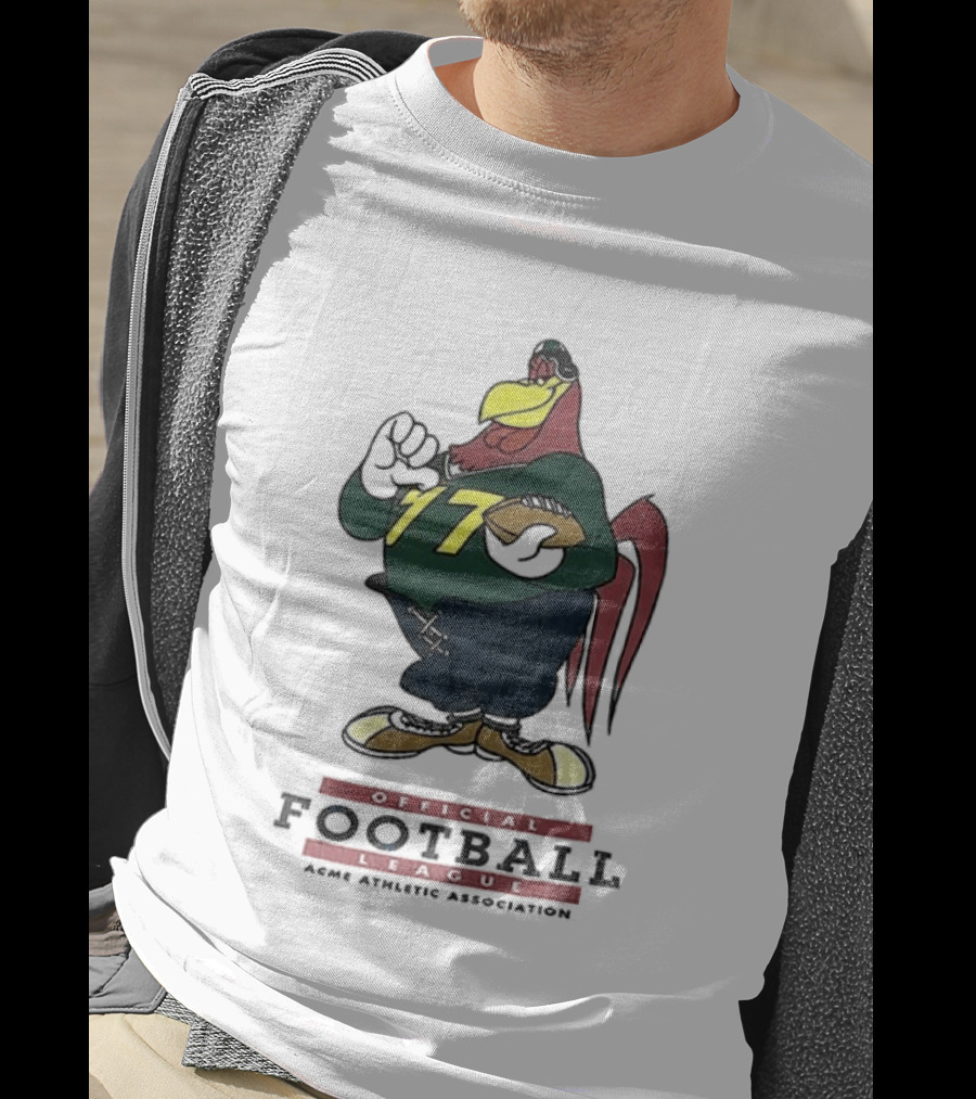 ACME Athletic Association Football League Rooster 77 T-Shirt