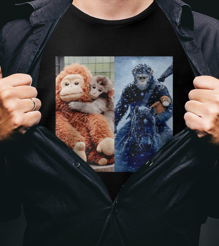 Punch Kun Monkey Evolution Young To Adult 2026 T-Shirt