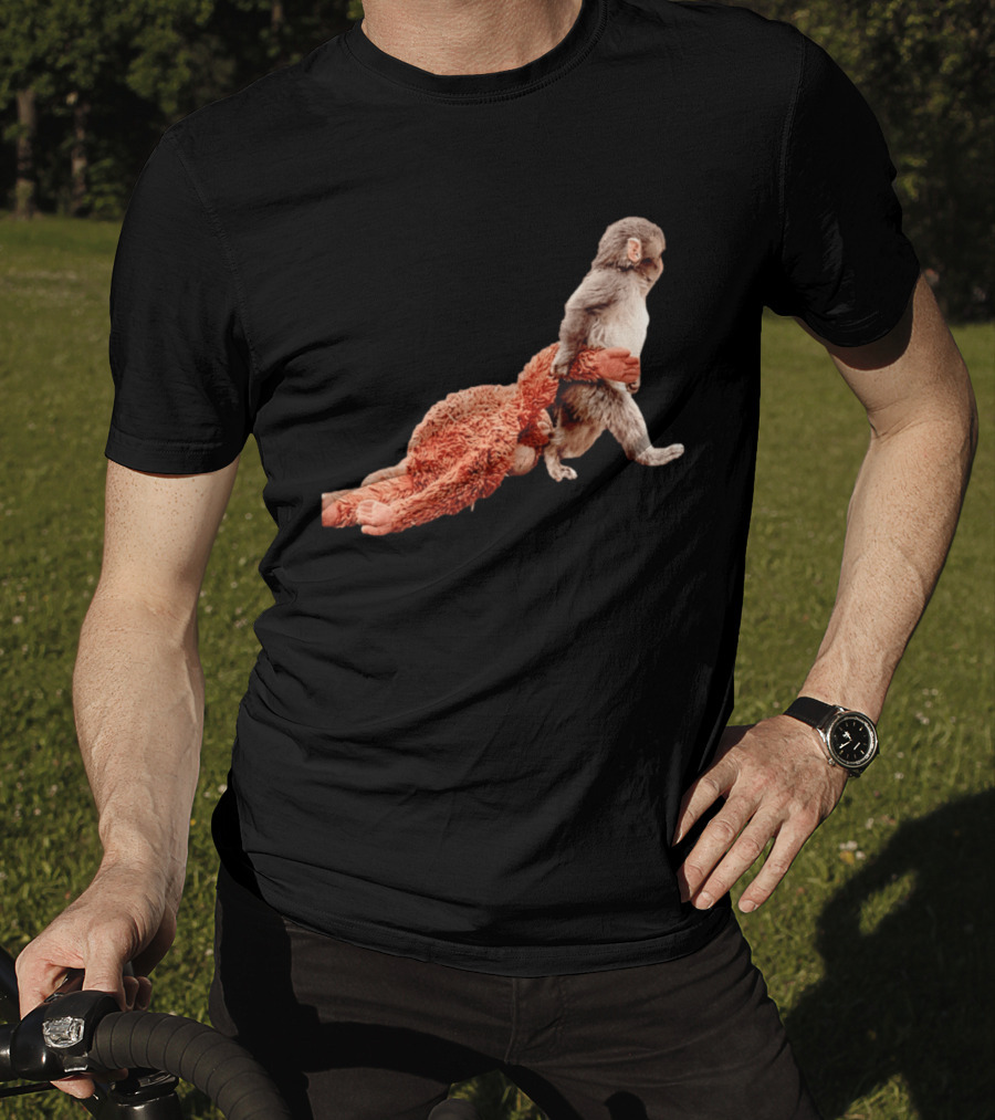 Punch Kun Monkey Meme Baby Toy Duo T-Shirt