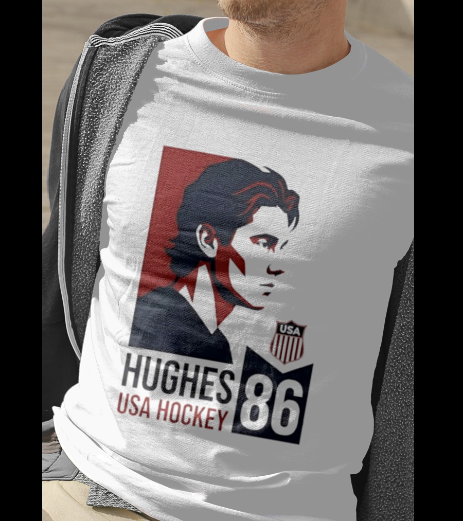 Hughes USA Hockey 86 Winter Olympic Team 2026 T-Shirt