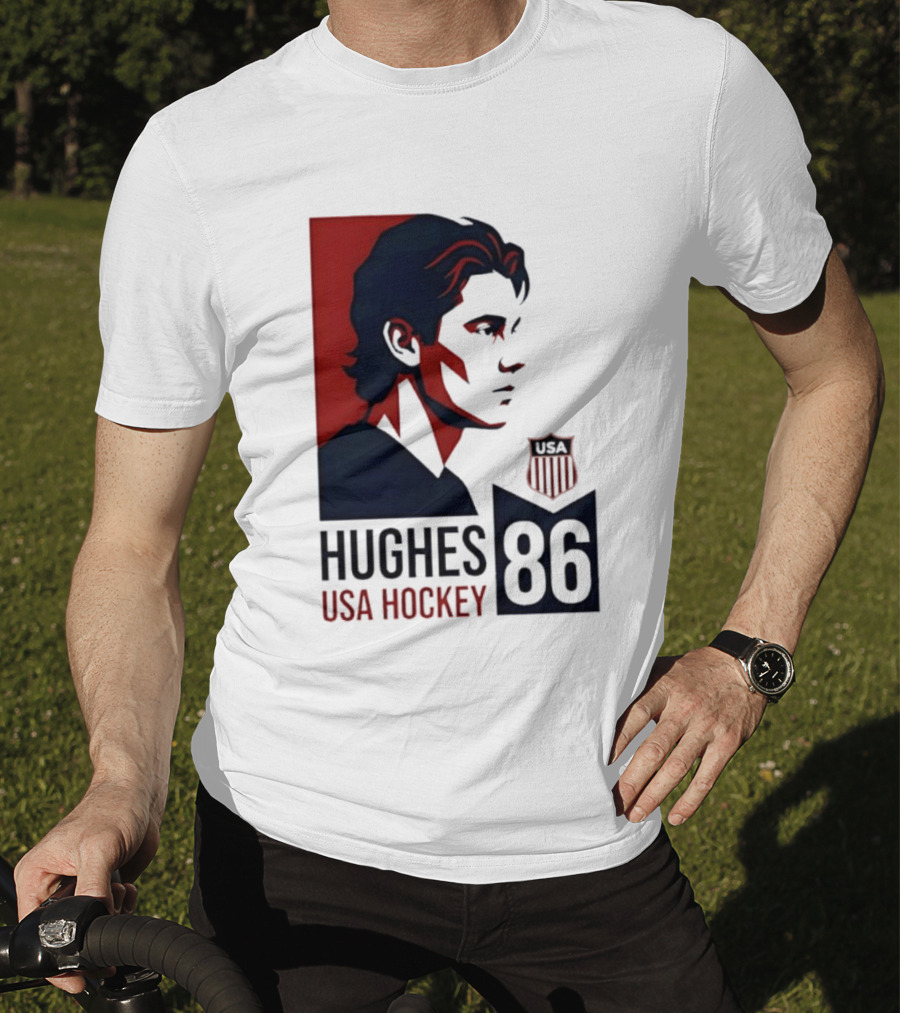 Hughes USA Hockey 86 Winter Olympic Team 2026 T-Shirt