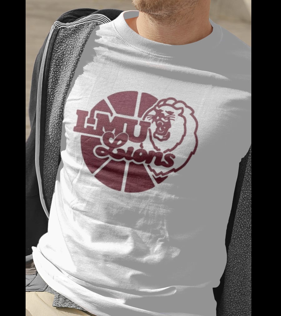 LMU Lions Basketball Throwback Night 2026 T-Shirt