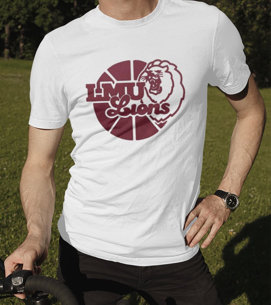 LMU Lions Basketball Throwback Night 2026 T-Shirt