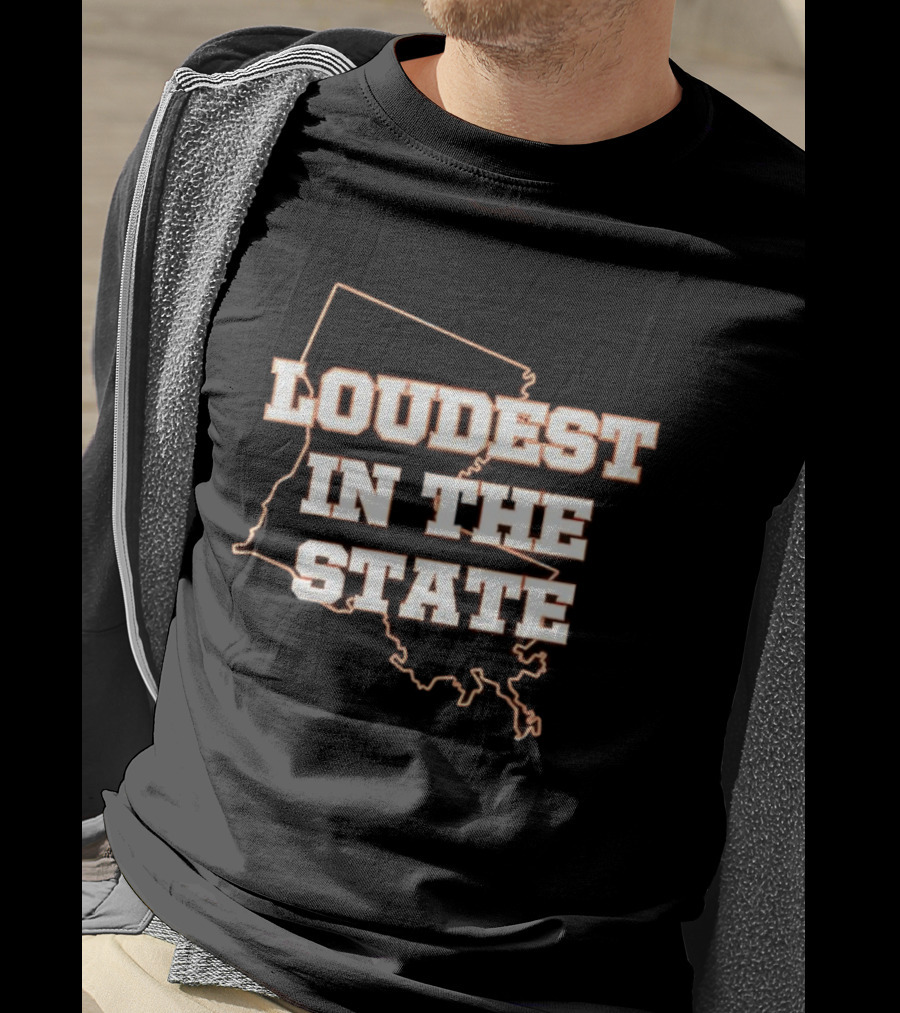 Loudest In The State Louisiana T-Shirt