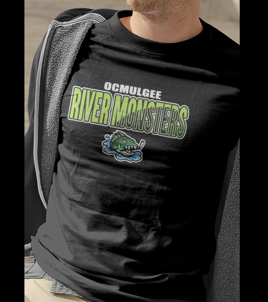 OCMULGEE RIVER MONSTERS Hockey Fish T-Shirt