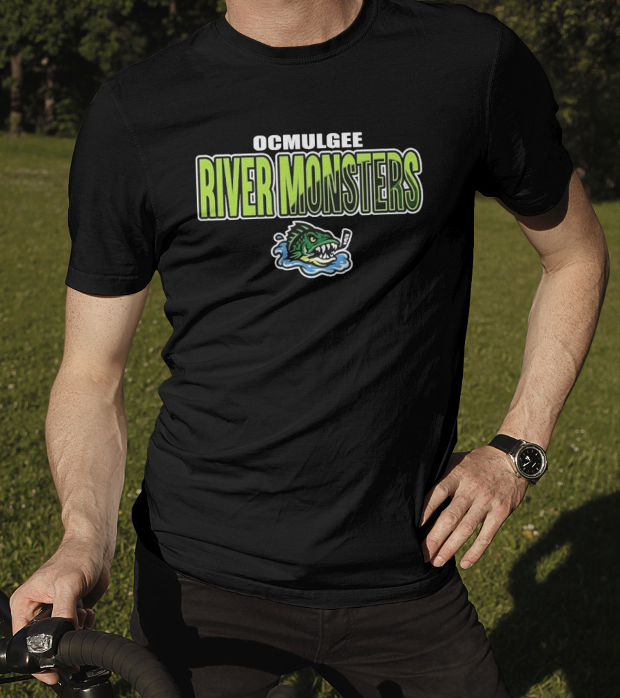 OCMULGEE RIVER MONSTERS Hockey Fish T-Shirt
