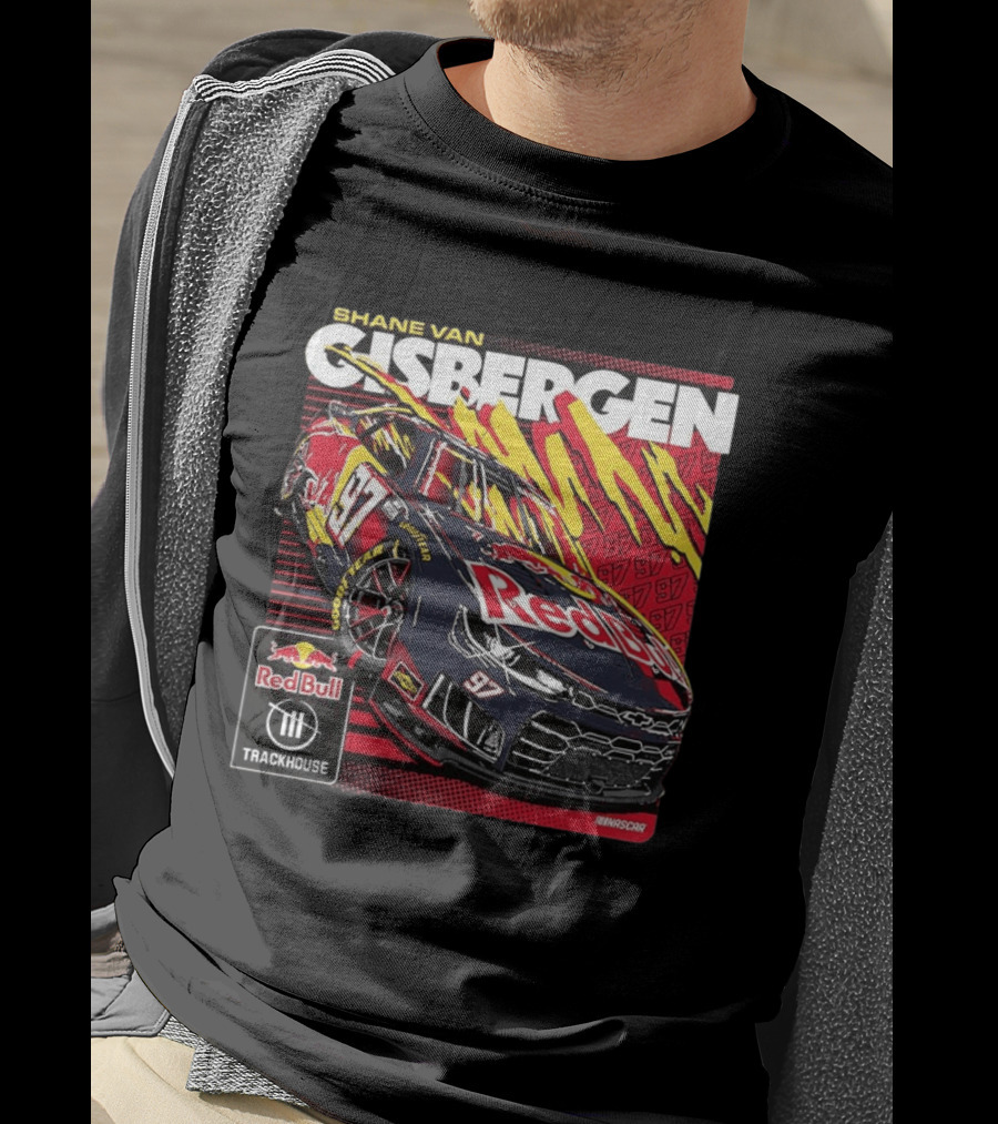 Shane Van Gisbergen 97 Red Bull Trackhouse NASCAR T-Shirt