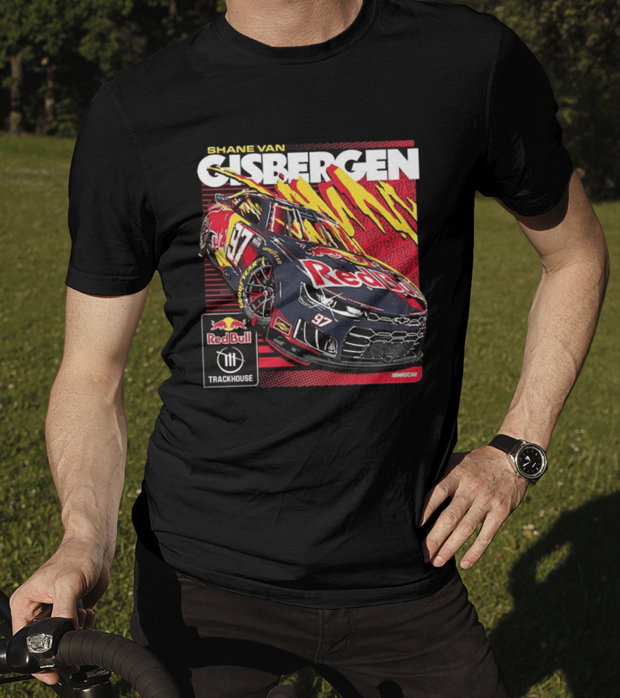 Shane Van Gisbergen 97 Red Bull Trackhouse NASCAR T-Shirt