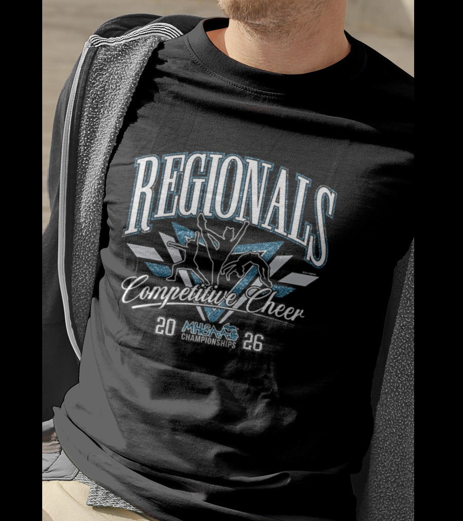 2026 MHSAA Championships Regionals Competitive Cheer T-Shirt
