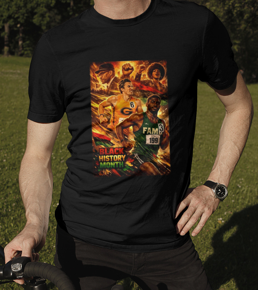 Black History Month Grambling State FAMU SWAC Celebration T-Shirt