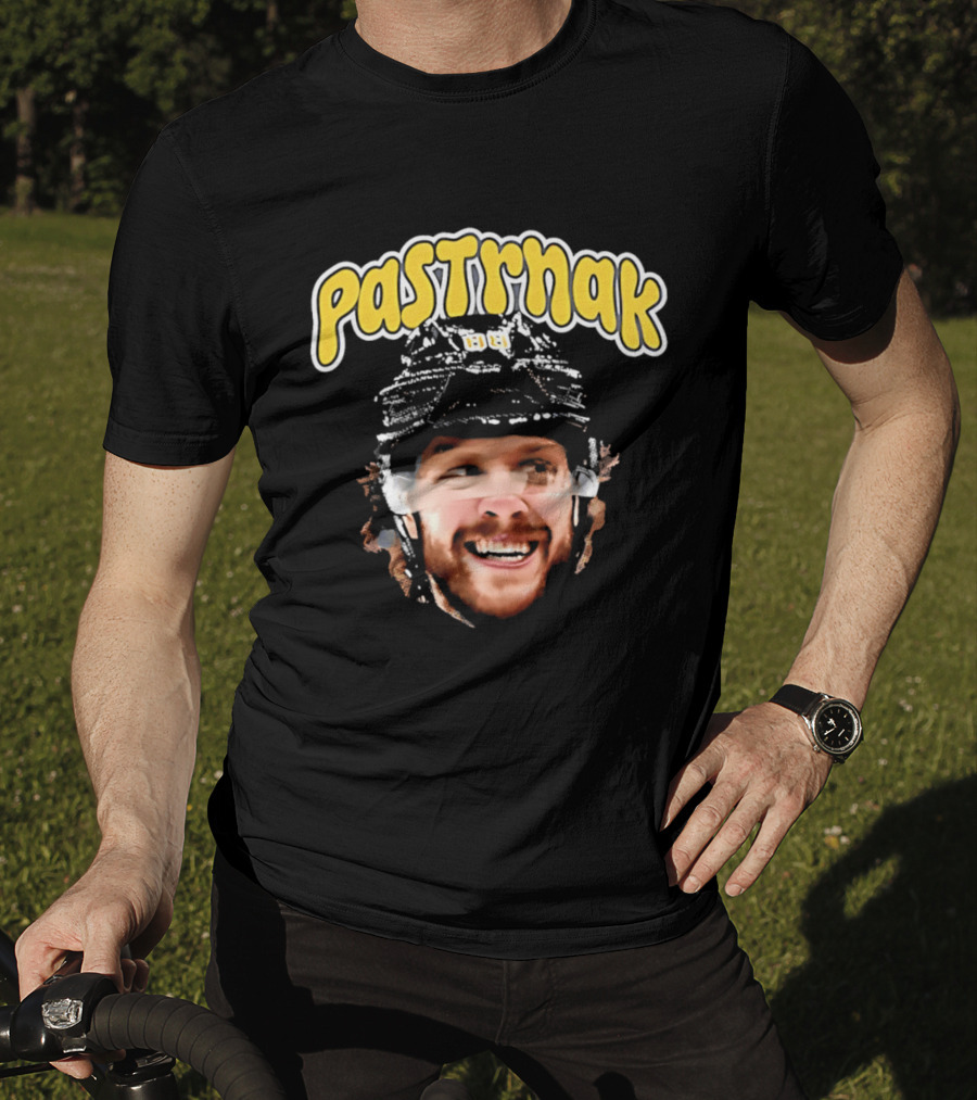 David Pastrnak Boston Bruins Big Head PASTRNAK T-Shirt